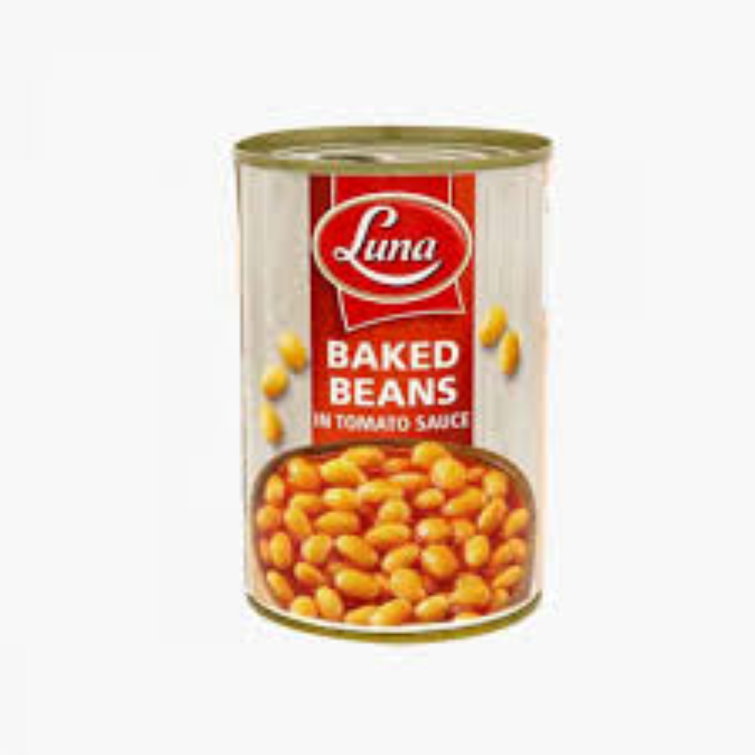 LUNA BAKED BEANS (EOE) 400GM